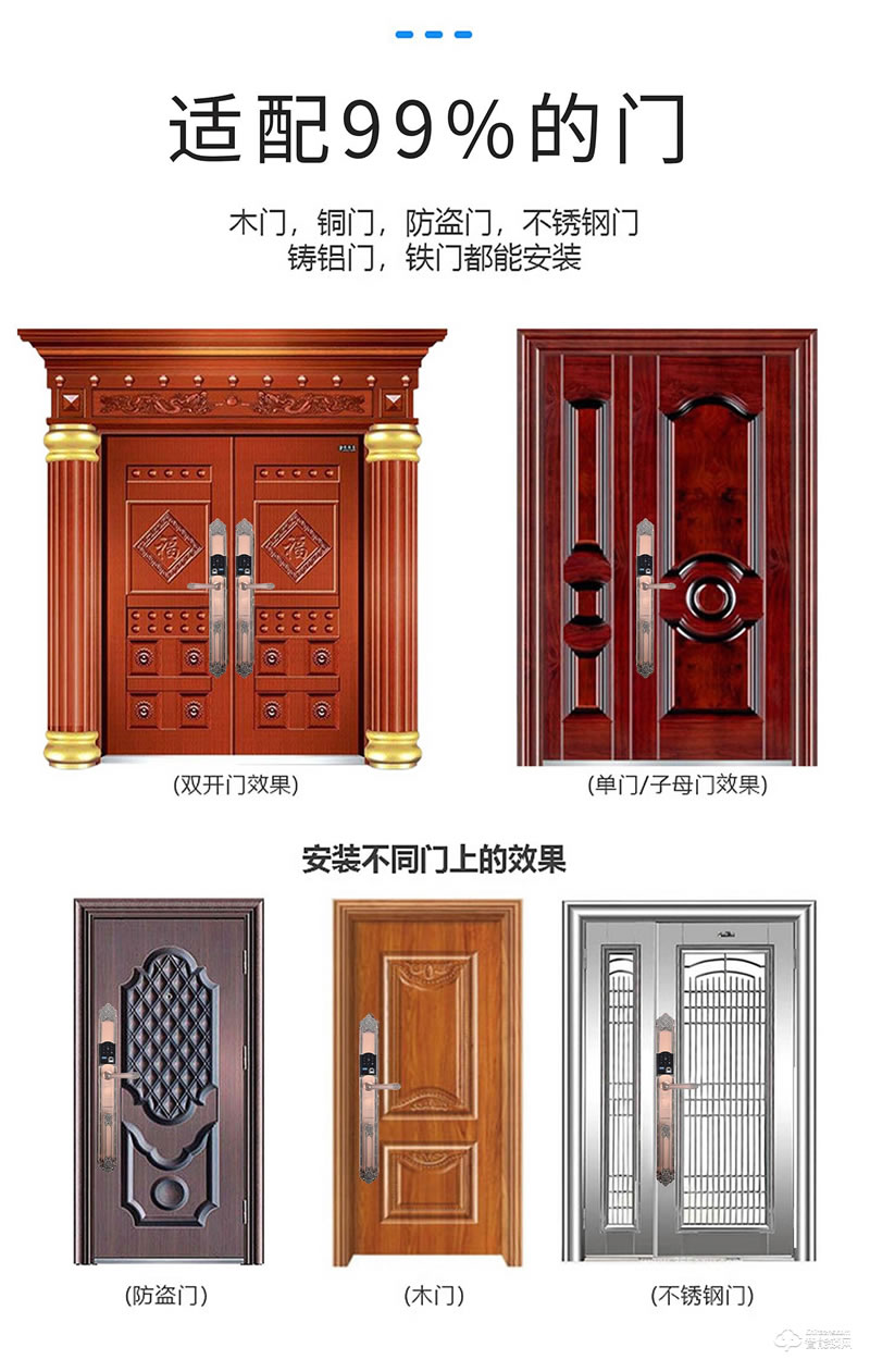 揚子智能鎖 T06豪華別墅式智能鎖