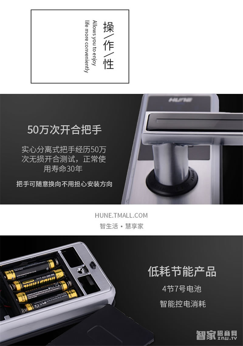 科裕鈦合金智能鎖918-88-F 半導體指紋鎖