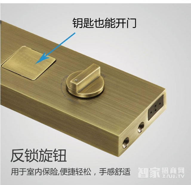 百思易智能鎖 防盜智能鎖/不銹鋼霸王鎖體/八種開鎖方式