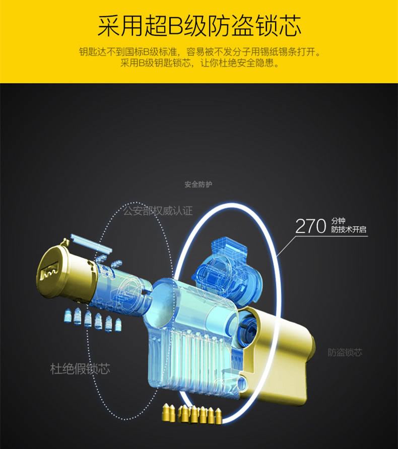 道思智能鎖 智能鎖(紅古銅)智能觸摸開機(jī)、持久耐用