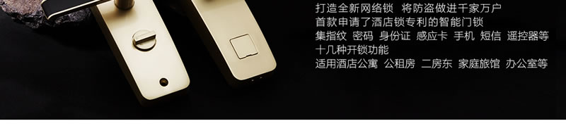 豪力士指紋鎖智能鎖 D3633F木門鐵門密碼鎖防盜門鎖 手機(jī)AAP感應(yīng)電子鎖