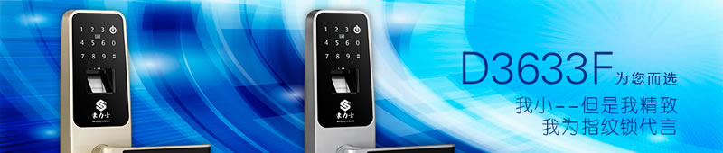 豪力士指紋鎖智能鎖 D3633F木門鐵門密碼鎖防盜門鎖 手機(jī)AAP感應(yīng)電子鎖