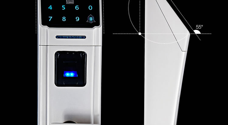 豪力士智能鎖指紋鎖 D5688F家用防盜門密碼磁卡感應電子鎖