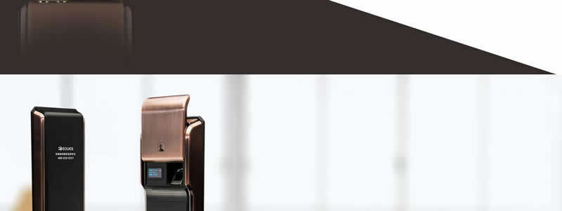 名門靜音門鎖 云智能密碼指紋鎖OLED屏