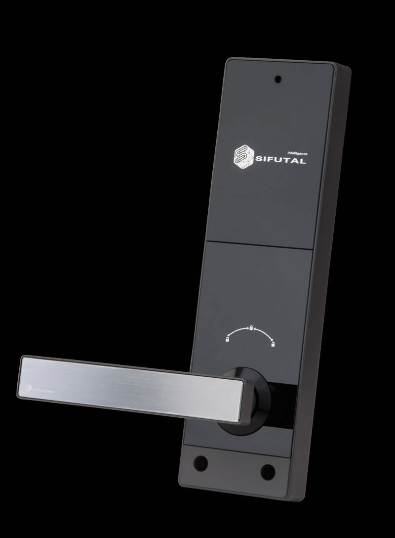 孚頓智控智能鎖 直板指紋密碼鎖 家用防盜智能門鎖