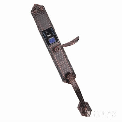 納莎指紋鎖 別墅大門專用指紋密碼鎖 滑蓋磁卡鎖