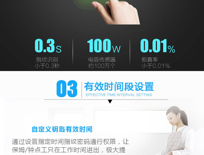 豪力士全自動指紋鎖密碼鎖防盜門家用云智能感應鎖電子鎖