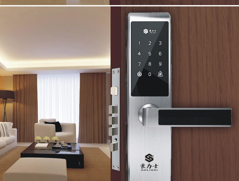 豪力士全自動指紋鎖密碼鎖防盜門家用云智能感應鎖電子鎖