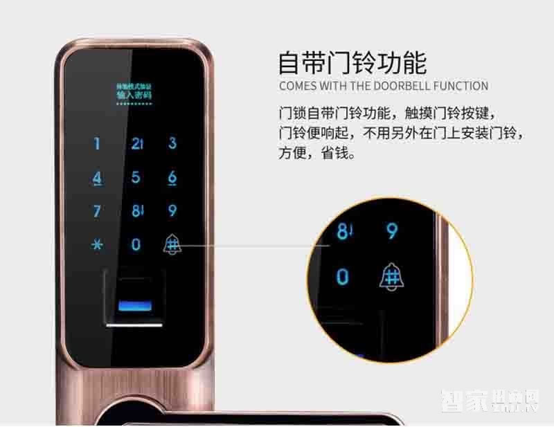 堅甲衛士智能鎖 四合一光學指紋鎖 手機APP開鎖