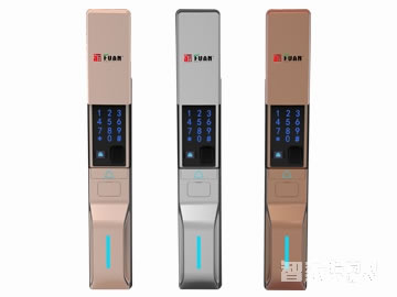福安滑蓋智能鎖 電子感應密碼鎖
