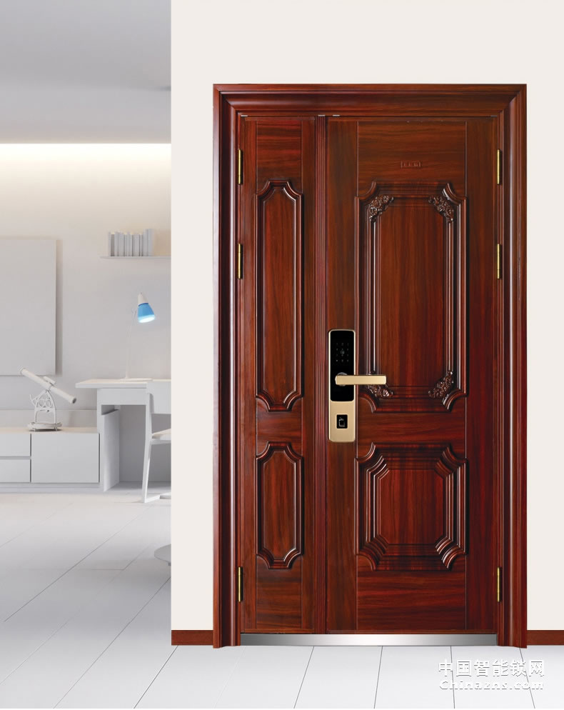 YGS指紋鎖家用智能鎖防盜門鎖智能鎖電子門鎖 大門鎖感應8870