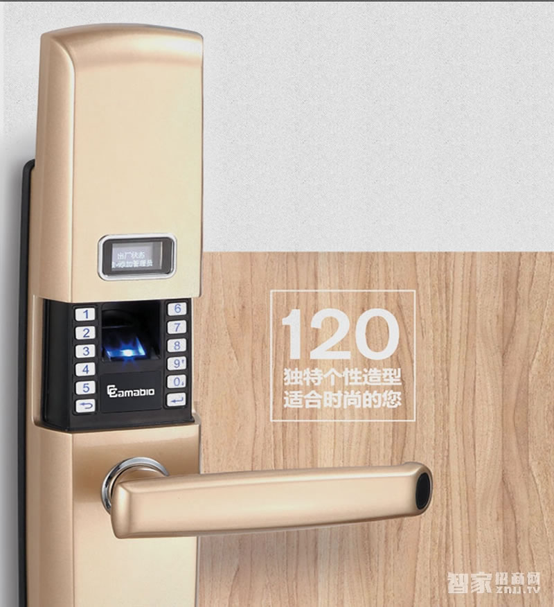 凱貝爾指紋鎖120 指紋密碼感應鎖