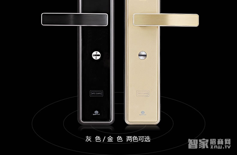 核桃智能鎖 手機(jī)藍(lán)牙開(kāi)鎖 智能卡鎖W2