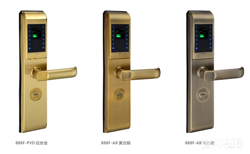 八達智能指紋鎖 指紋密碼刷卡遙控開鎖/不銹鋼材質