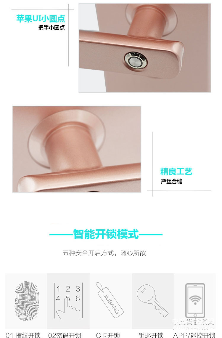 弘吉宇嘉X7全自動指紋鎖密碼鎖智能刷卡鎖防盜門鎖