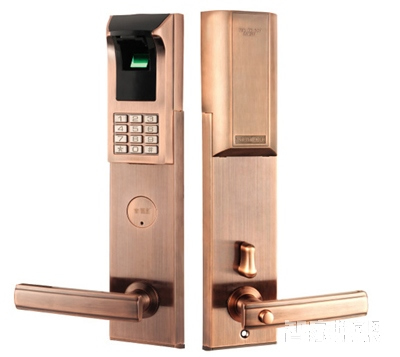 貝爾思特滑蓋指紋密碼鎖 家用感應(yīng)磁卡鎖