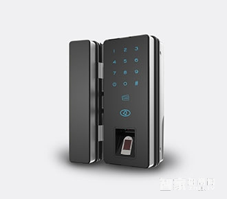 薩菲爾智能鎖 玻璃門指紋鎖 辦公防盜智能門鎖