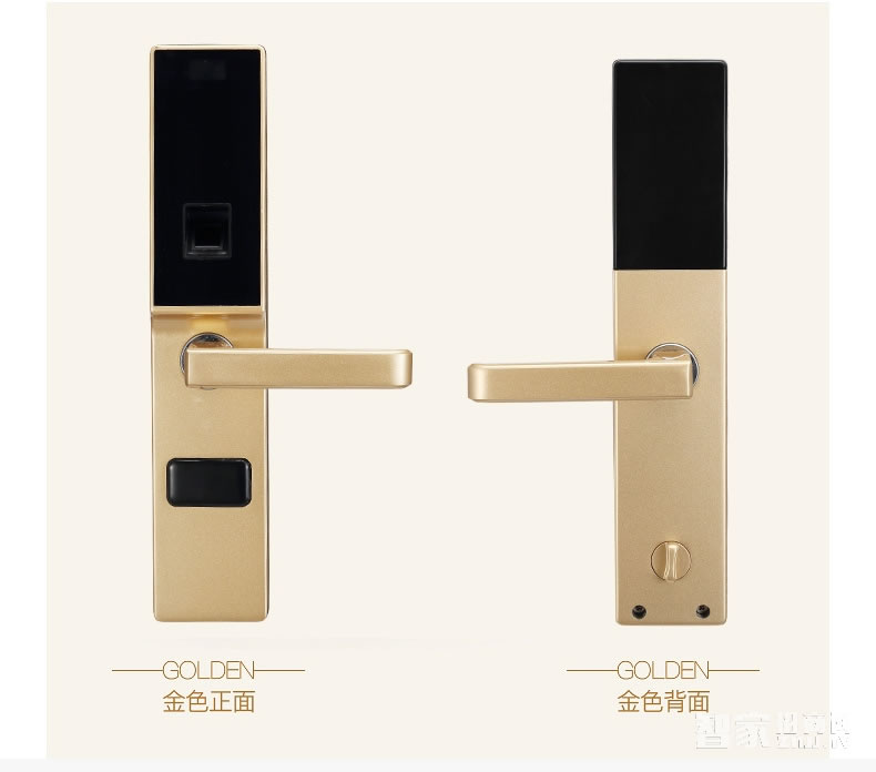 華府智能指紋鎖 家用大門電子密碼鎖