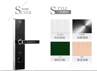 華府家用指紋鎖 公寓大門防盜智能門鎖