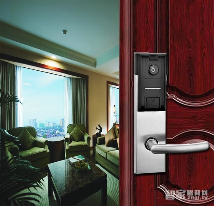 華府家用指紋鎖 公寓大門防盜智能門鎖