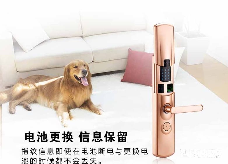 遠為智能鎖 家用滑蓋指紋鎖 防盜門木門智能密碼鎖