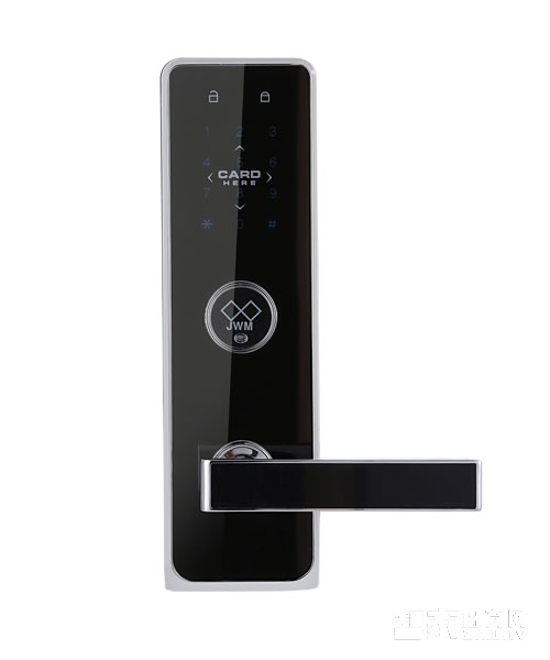 勁衛智能鎖 家庭、辦公密碼鎖鎖/合金材質/亮鉻