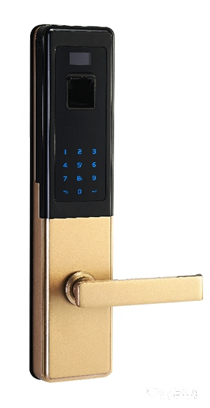 樂肯指紋密碼鎖 家用防盜門智能鎖