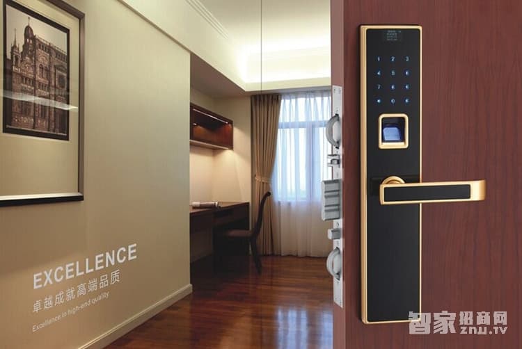 如神家用觸摸屏指紋鎖 商務(wù)指紋鎖 密碼刷卡鎖