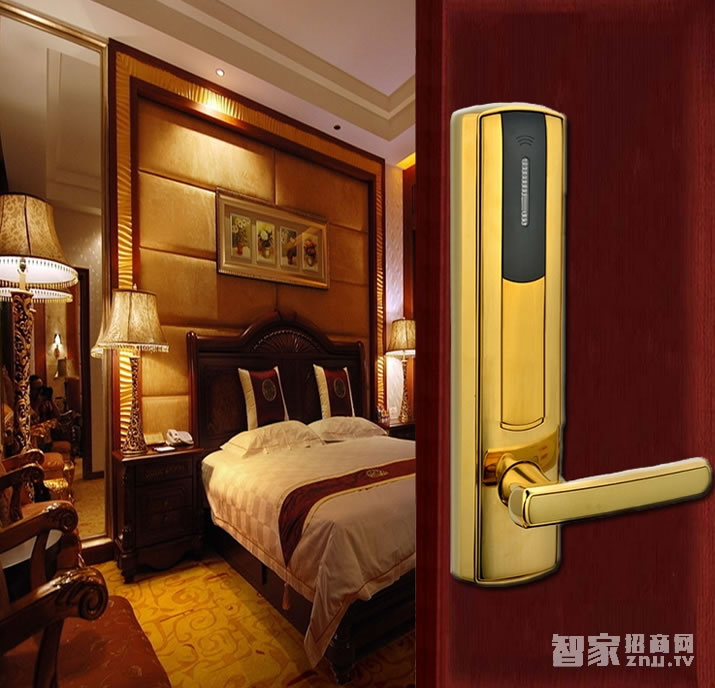 方潤斯酒店智能門鎖 防盜電子感應磁卡鎖