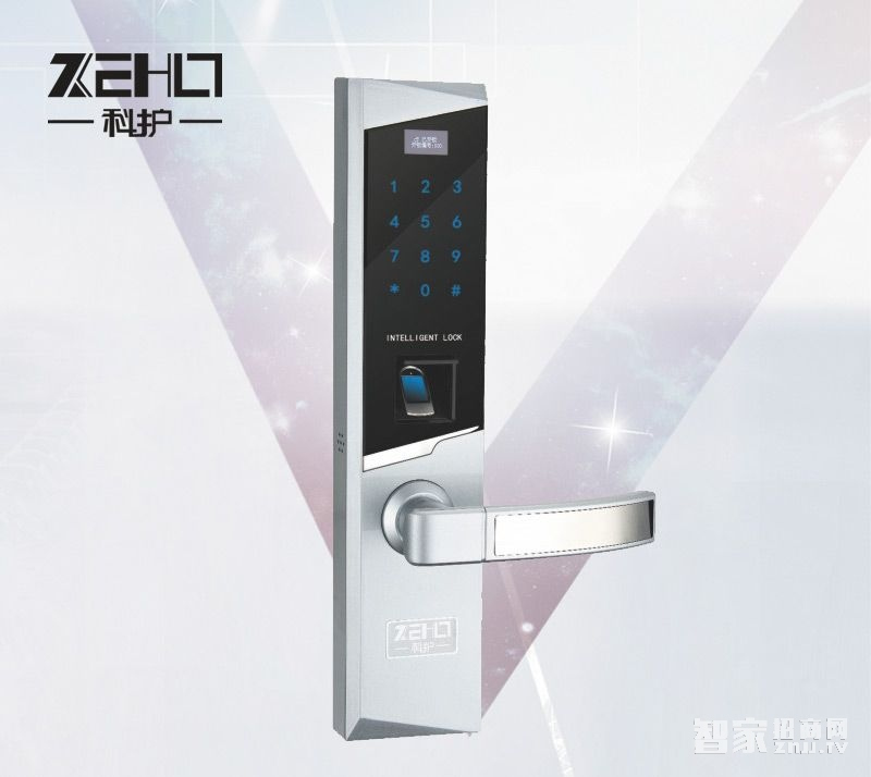 科護智能鎖 家用指紋密碼鎖 公寓家用入戶門防盜鎖