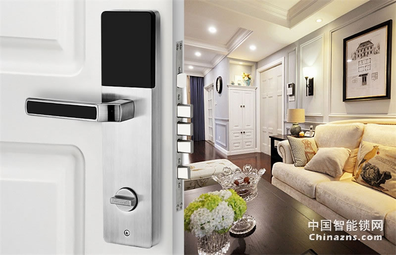 邦派防盜門鎖 家用指紋鎖密碼鎖 大門鎖電子鎖