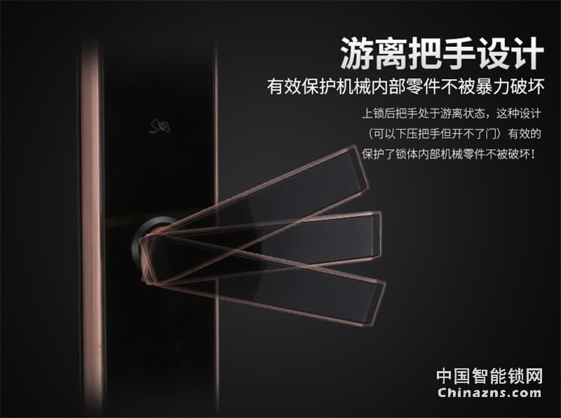 邦派智能指紋鎖 電子鎖密碼鎖刷卡鎖 防盜門鎖