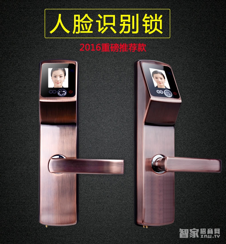 索掌門(mén)智能鎖 人臉識(shí)別鎖 家用防盜面部識(shí)別智能鎖