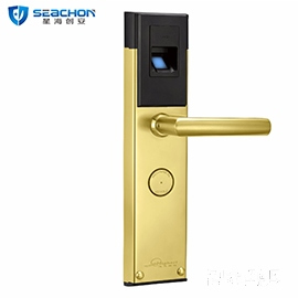 星海創安智能鎖 直板防盜指紋鎖