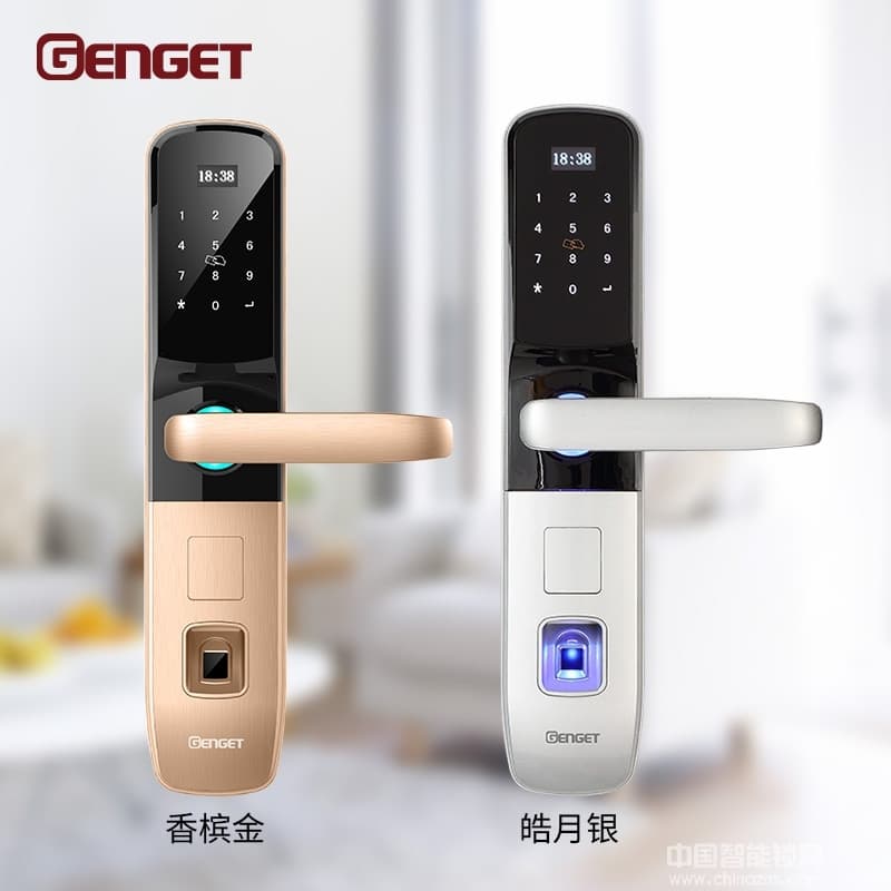 尊爵智能鎖 家用防盜門鎖 智能鎖磁卡感應鎖