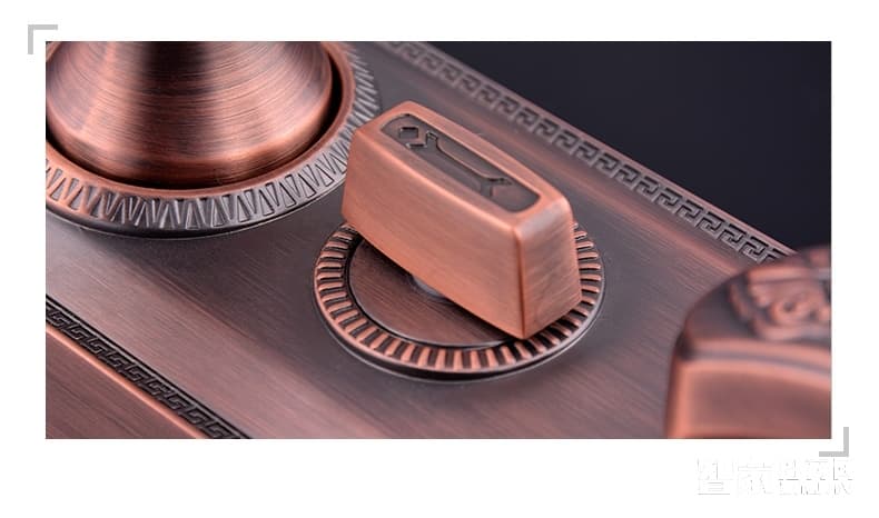 科裕鈦合金智能鎖 OLED觸屏密碼鎖