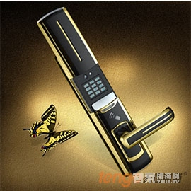 天固語音提示智能鎖 防撬報警