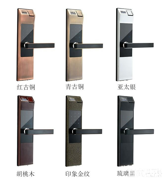 甌寶指紋密碼鎖 觸摸密碼開鎖 防盜門鎖