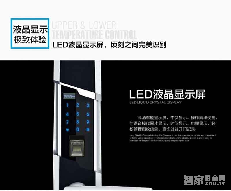 堅甲衛士瑞典指紋頭 斜滑蓋指紋鎖