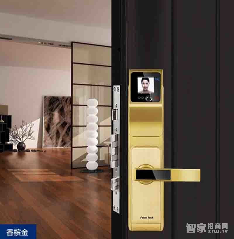 堅(jiān)甲衛(wèi)士紅外人臉識別智能鎖 液晶顯示屏幕