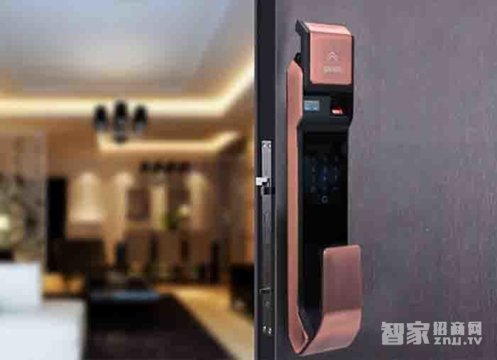 堅甲衛士全自動仿三星指紋鎖 刷卡滑蓋鎖