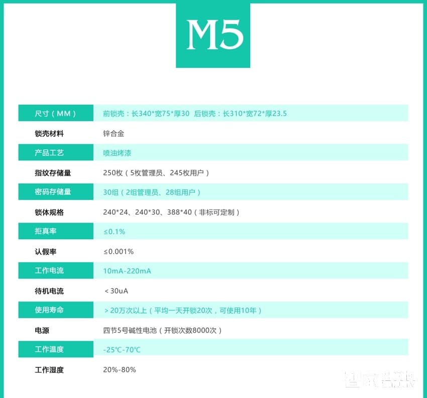 歐萊斯頓指紋鎖 密碼智能防盜門鎖