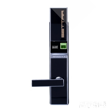 森大智能鎖時(shí)尚風(fēng)指紋鎖密碼鎖 滑蓋銀色防盜刷卡鎖