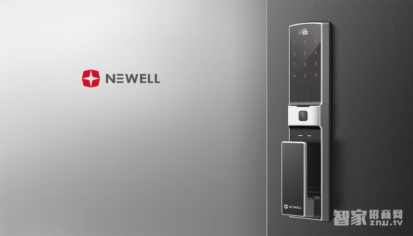紐威爾指紋鎖 智能鎖金屬銀、三種開鎖方式/6大核心功能