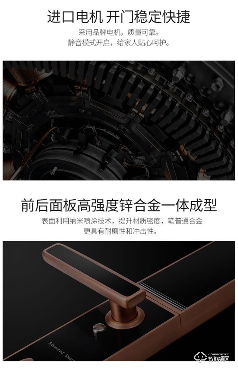 朗菲智能鎖 家用防盜門監(jiān)控攝像頭電子鎖