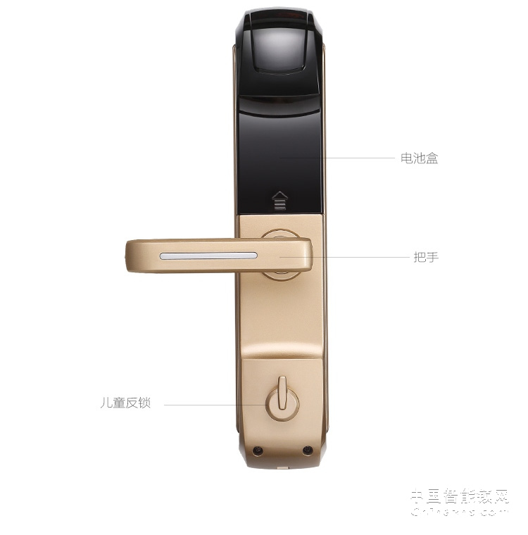 e家鎖智能鎖A7 家用防盜指紋鎖密碼鎖刷卡鎖