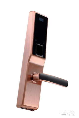 彩虹智能鎖 指紋鎖密碼鎖刷卡鎖直板鎖雙色可選