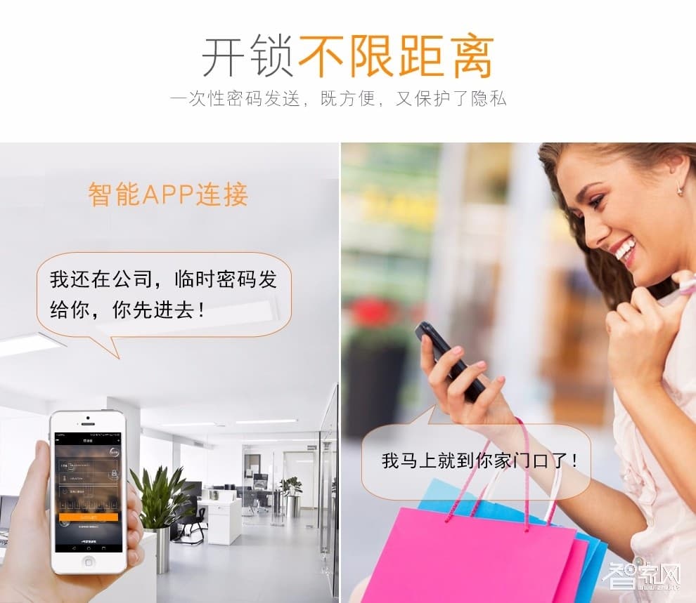 特工狗 指紋鎖防盜門電子密碼鎖 刷卡感應鎖 智能門鎖 APP智能版 TGG-6806紅古銅