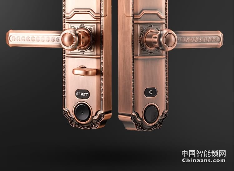 索仕頓手自一體電動(dòng)滑蓋指紋鎖 智能鎖密碼鎖電子鎖