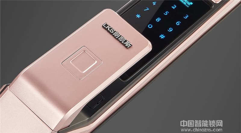 朗凱斯推拉式全自動(dòng)智能鎖 智能防盜指紋鎖